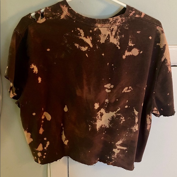 Acid Wash Crop Top - Picture 3 of 3